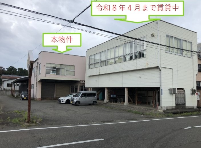 貸倉庫・事務所【プラットフォーム】柏崎市常盤台　　１５万円／月